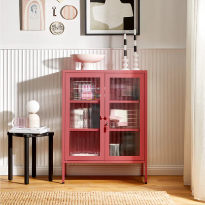 Pink berry cabinet