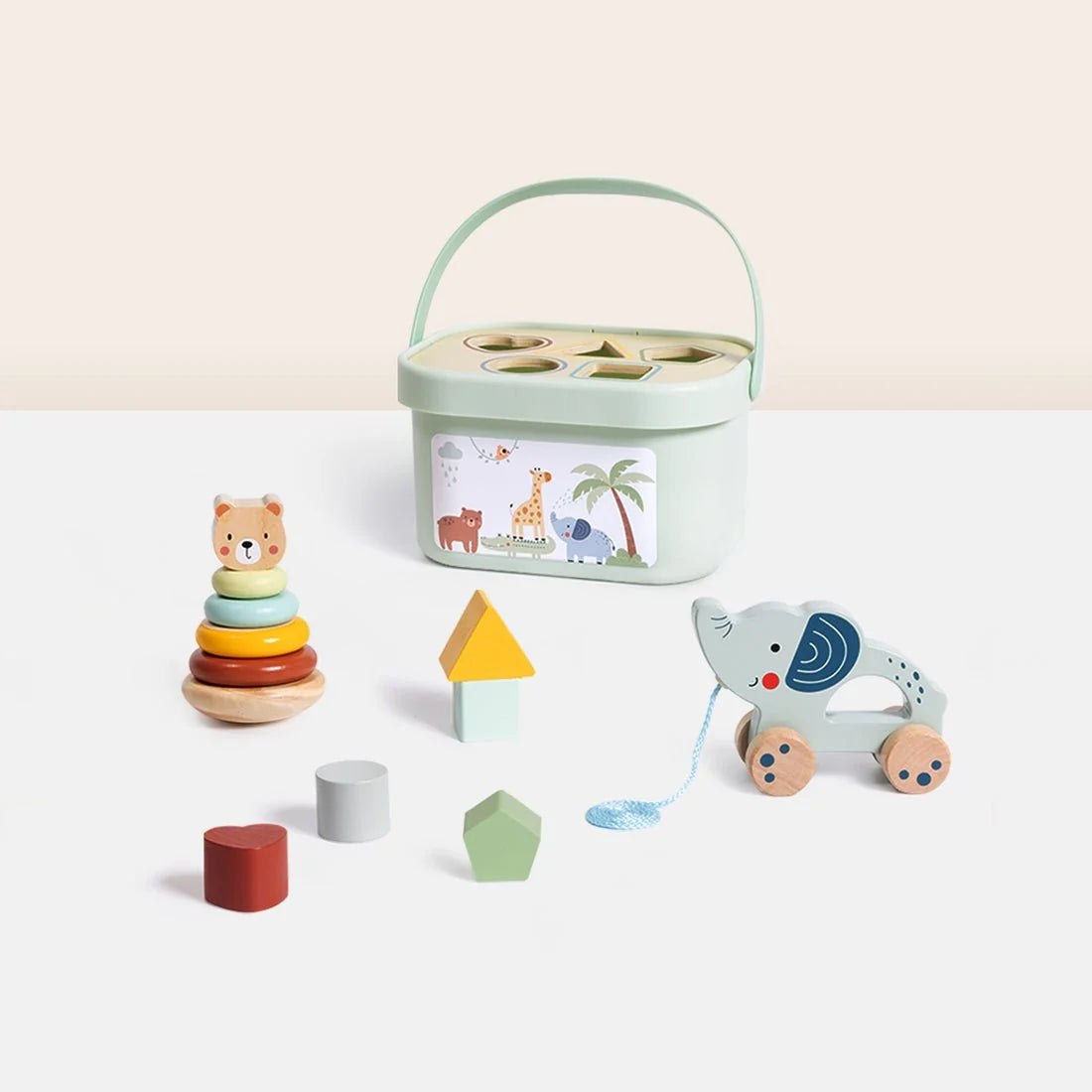 3 in 1 Toy Box - Elephant