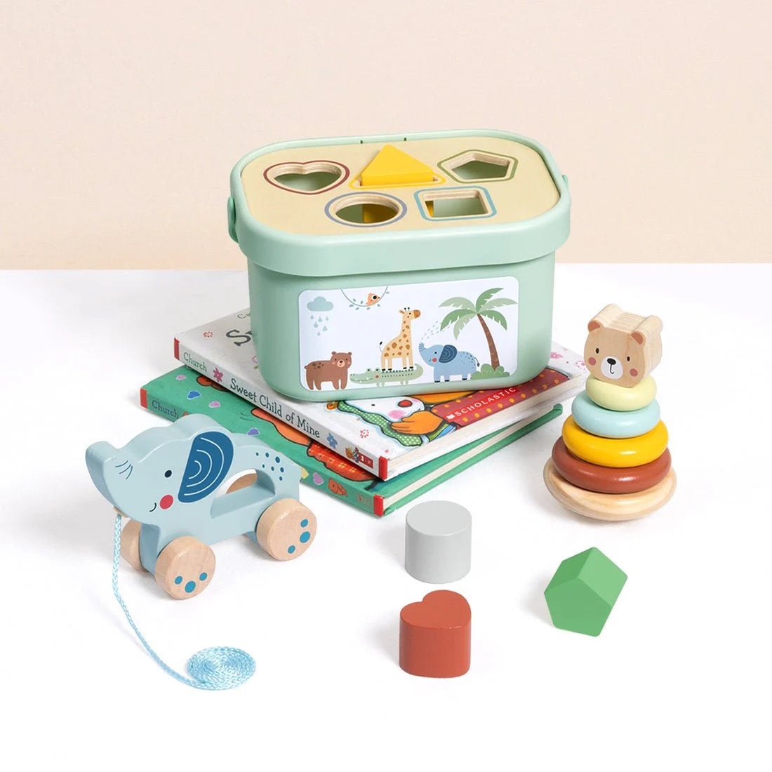 3 in 1 Toy Box - Elephant